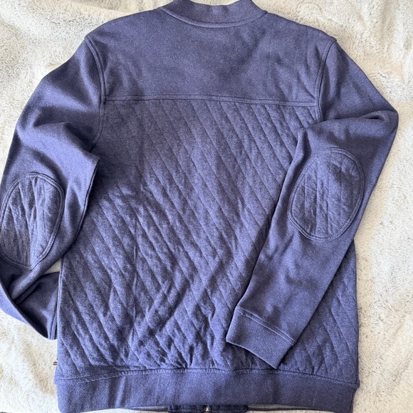 NWT Jos. A. Bank 1905 Tailored Fit Quilted Full Zip Jacket Blue M - Picture 7 of 9